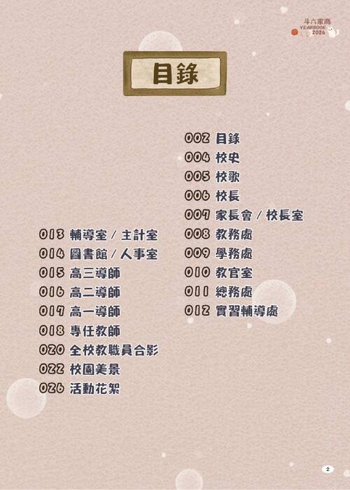 2024斗六家商畢業紀念冊 2024斗六家商畢業紀念冊